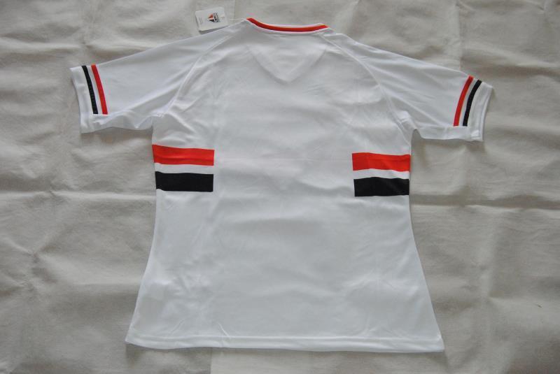 Sao Paulo 2015-16 Home Soccer Jersey White - Click Image to Close